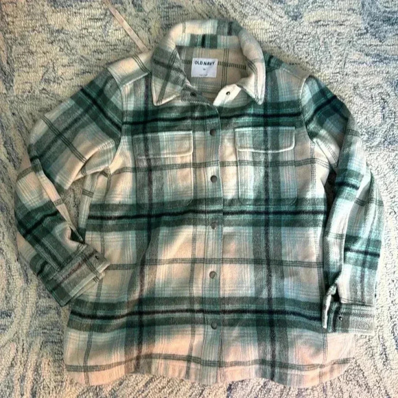 Old Navy extra warm flannel jacket/shirt XS - Picture 1 of 5